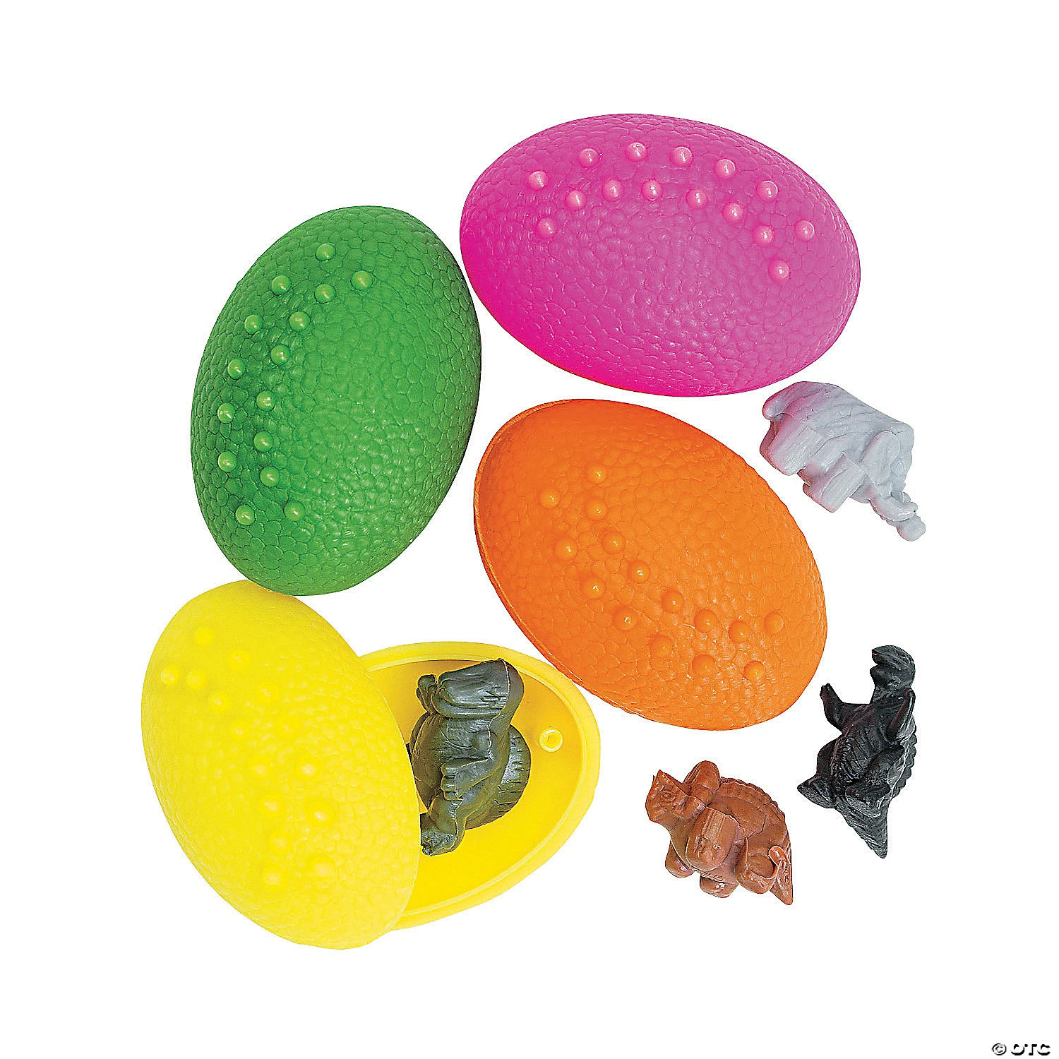 2" Dinosaur-Filled Plastic Eggs - 72 Pc.