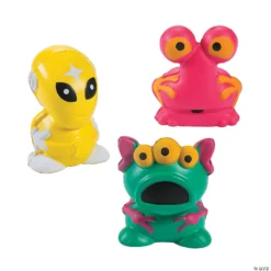 Alien Slow-Rising Squishies - 12 Pc.