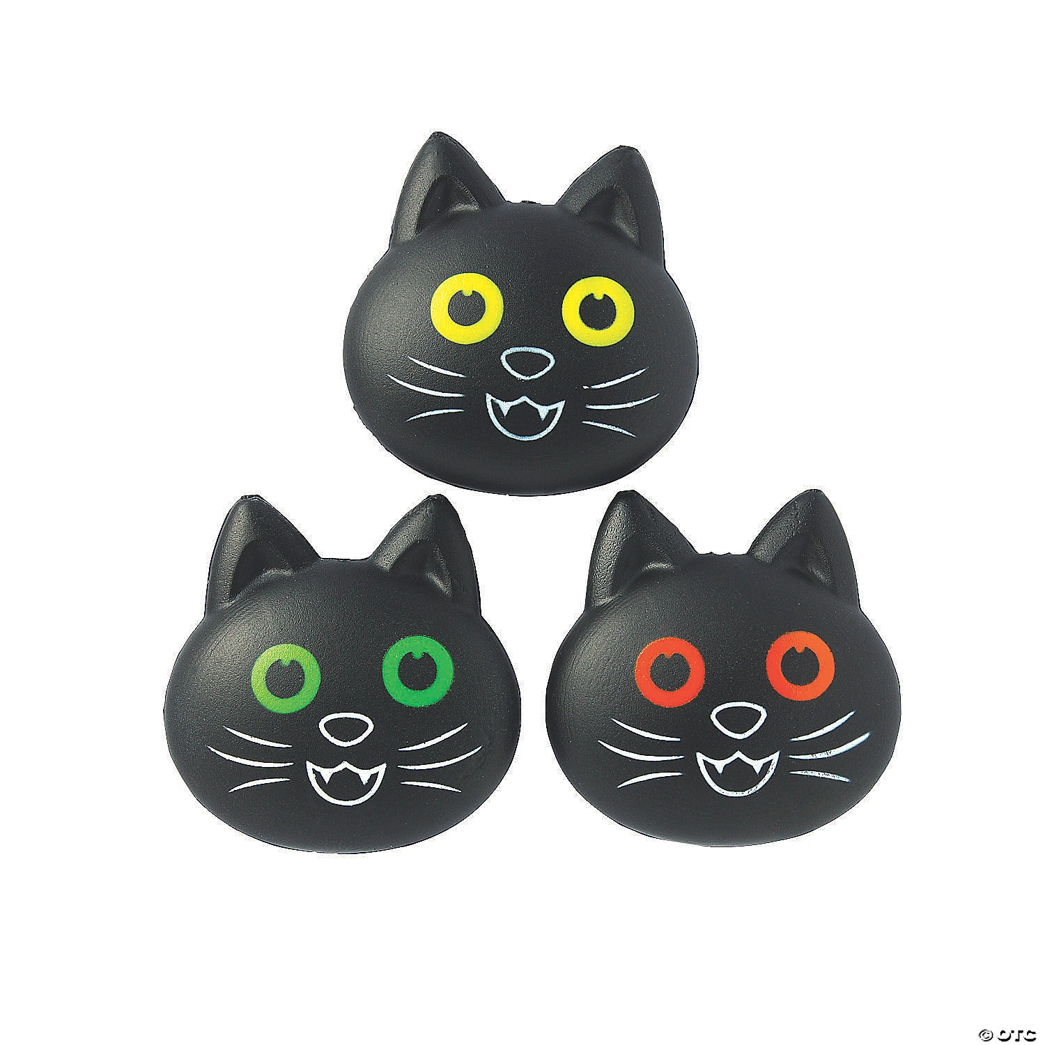 Black Cat Stress Toys - 12 Pc.