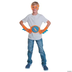 Blue & Orange Superhero Accessories - 4 Pc.