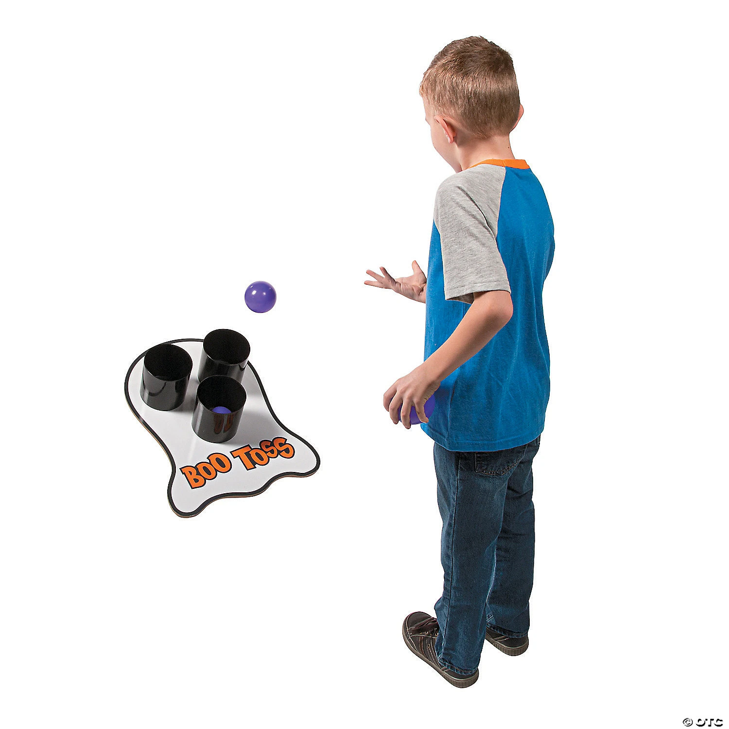 Boo Halloween Ball Toss Game - Image 2