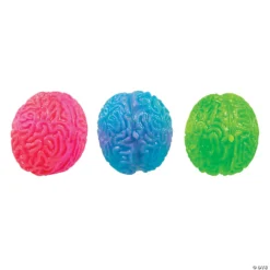 Brain Water Bead Squeeze Toys - 12 Pc.