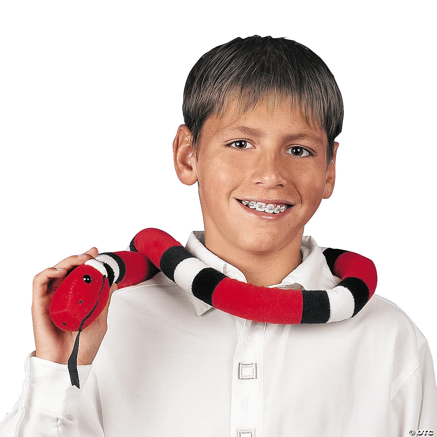 Bright Striped Stuffed Snakes - 12 Pc. - Image 2