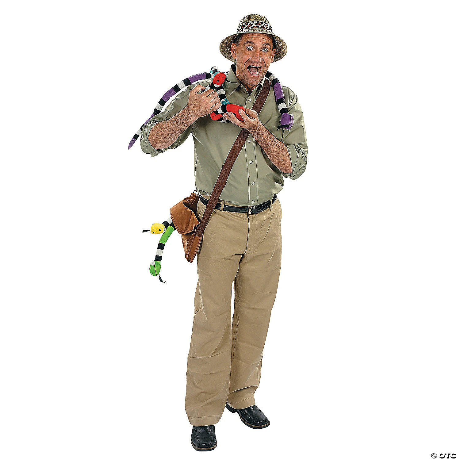 Bright Striped Stuffed Snakes - 12 Pc. - Image 3