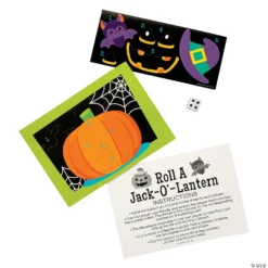 Build a Jack-O’-Lantern Dice Game