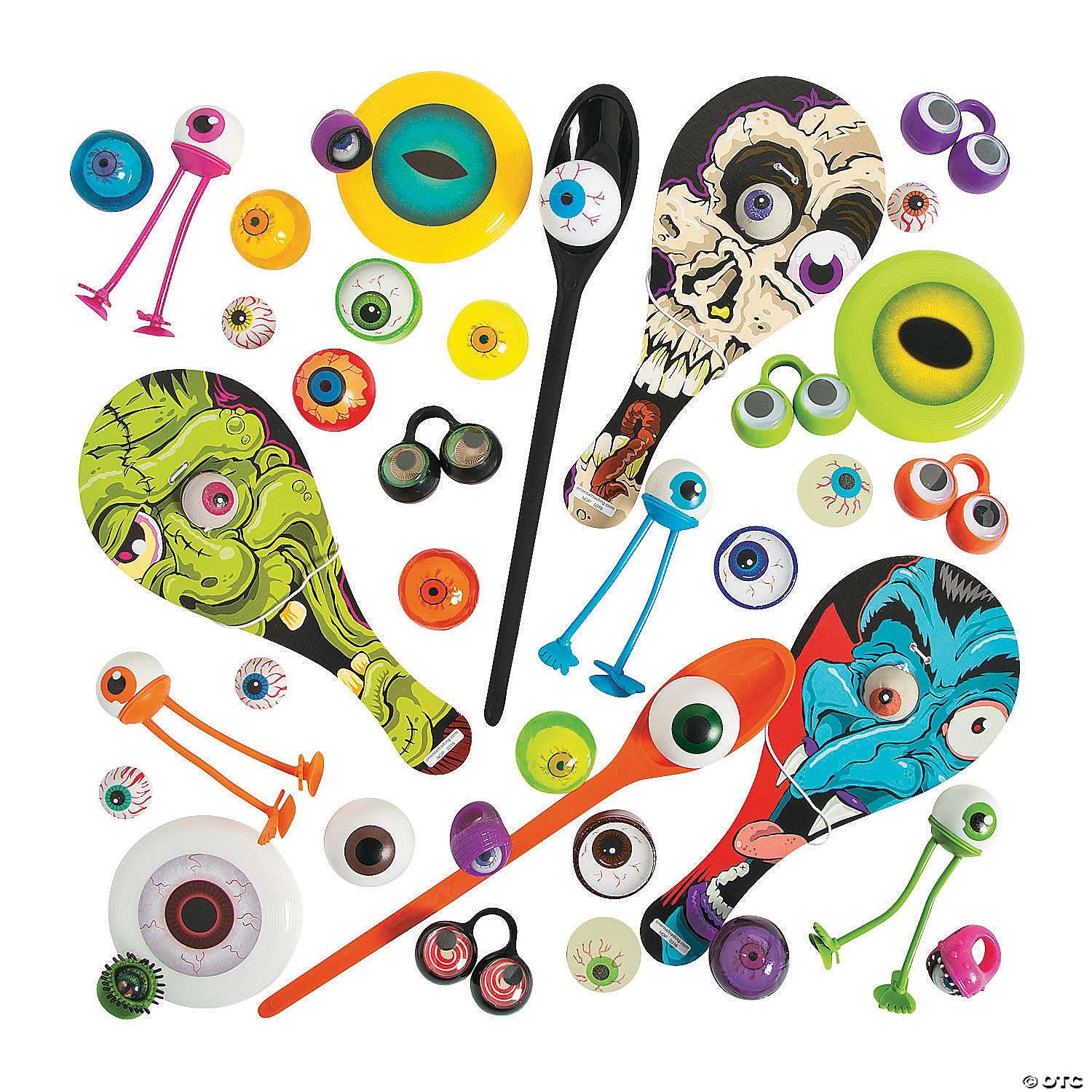 Bulk Halloween Eyeball Assortment - 250 Pc.