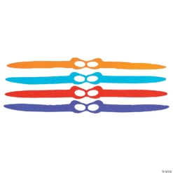 Children's Tie-On Superhero Ninja Masks- 12 Pc.
