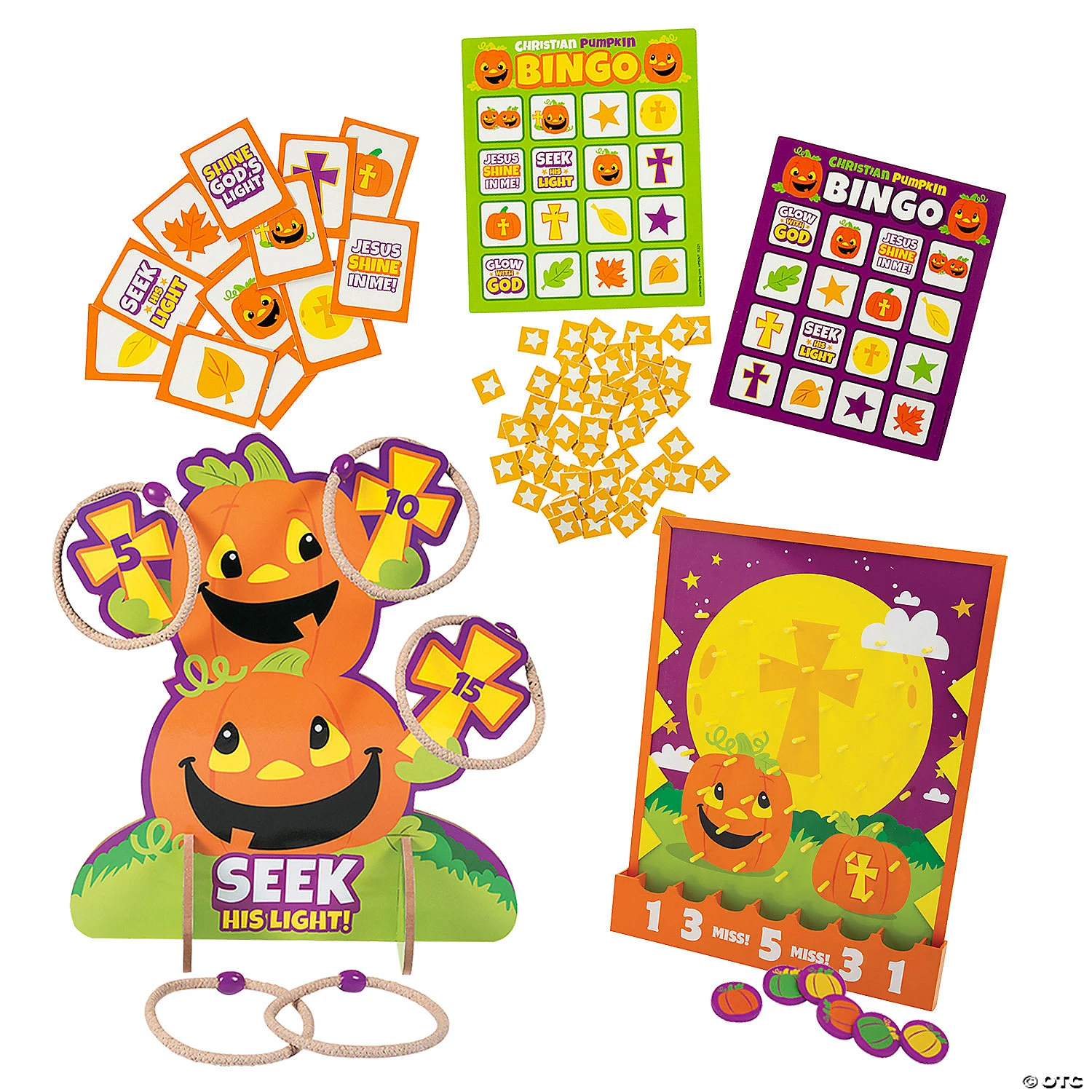 Christian Pumpkin Games Kit - 3 Pc.