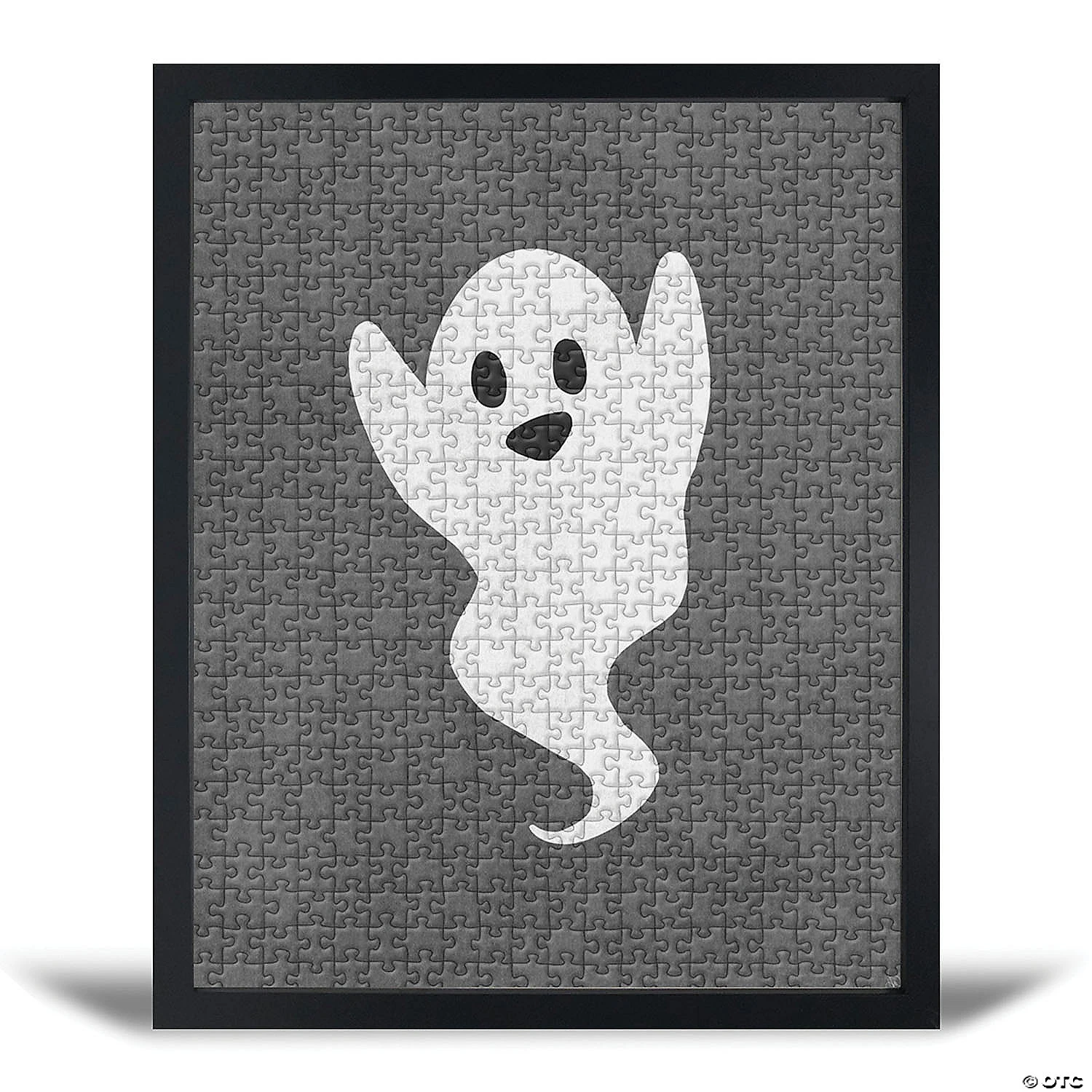 Creative Gallery "Boo - Gray" 16x20 Puzzle & Puzzle Wall Mount Bundle