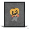 Creative Gallery "Halloween Jack - Gray" 16x20 Puzzle & Puzzle Wall Mount Bundle