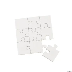 DIY Puzzles - 4" x 4" - 24 Pc.