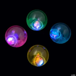 Flashing Bouncy Ball Assortment - 12 Pc.