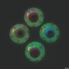 Glow-in-the-Dark Eyeball Slime - 12 Pc.