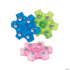 Glow-in-the-Dark Fidget Spinners - 6 Pc.