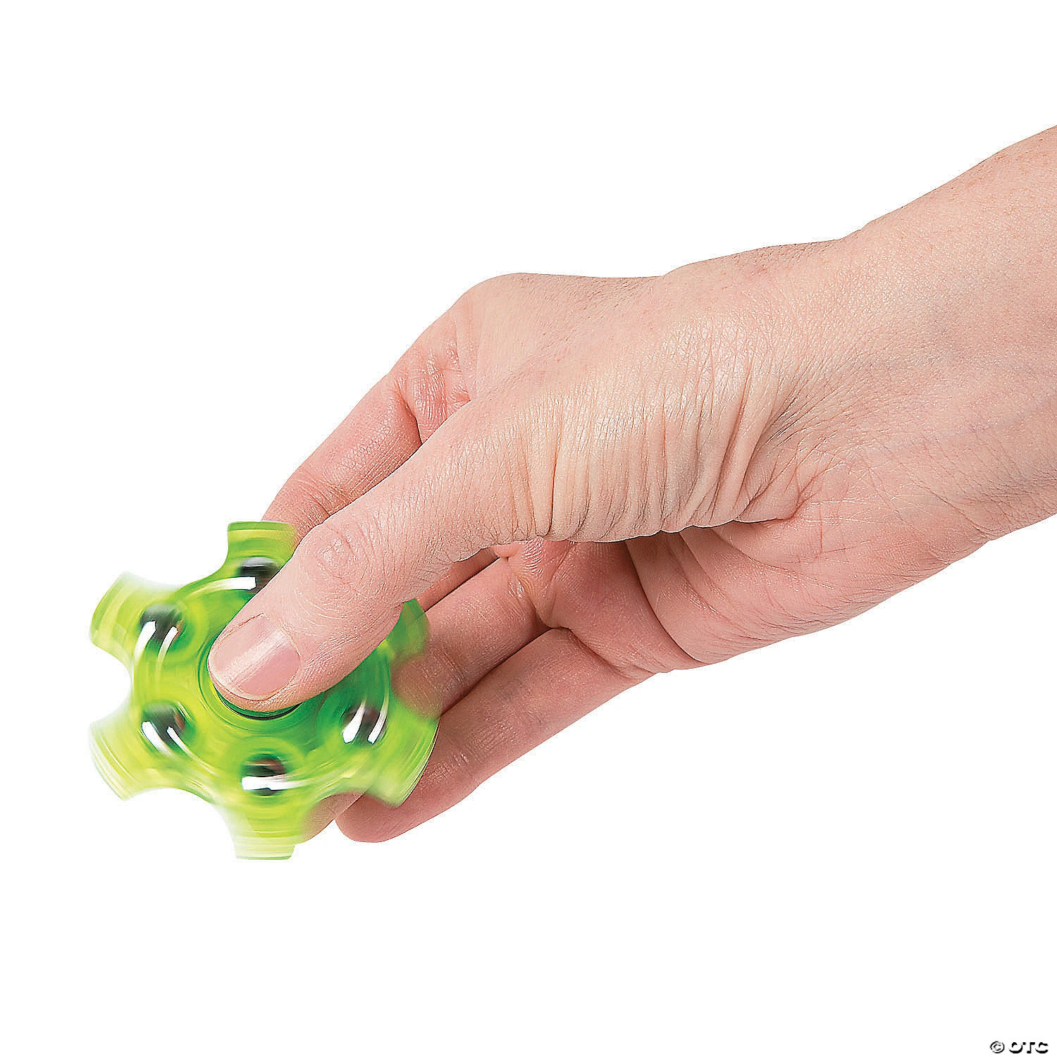 Glow-in-the-Dark Fidget Spinners - 6 Pc. - Image 2