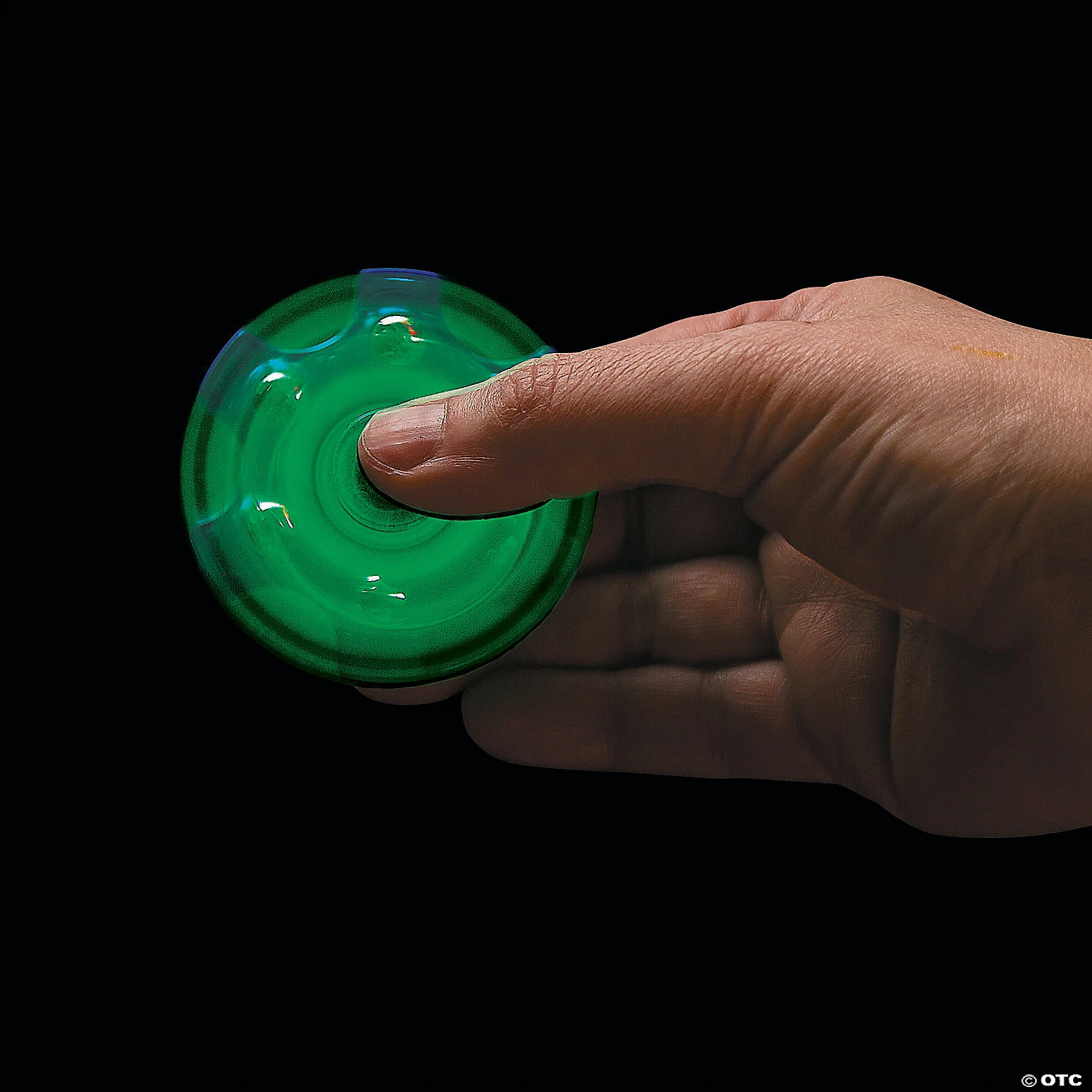 Glow-in-the-Dark Fidget Spinners - 6 Pc. - Image 3