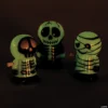 Glow-in-the-Dark Skeleton & Mummy Wind-Ups - 12 Pc.