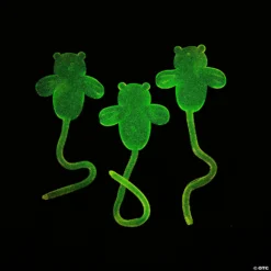 Glow-in-the-Dark Sticky Fireflies - 24 Pc.