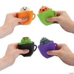Halloween Cup Characters Squeeze Toys - 12 Pc.
