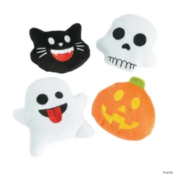 Halloween Emojis Stuffed Characters - 12 Pc.
