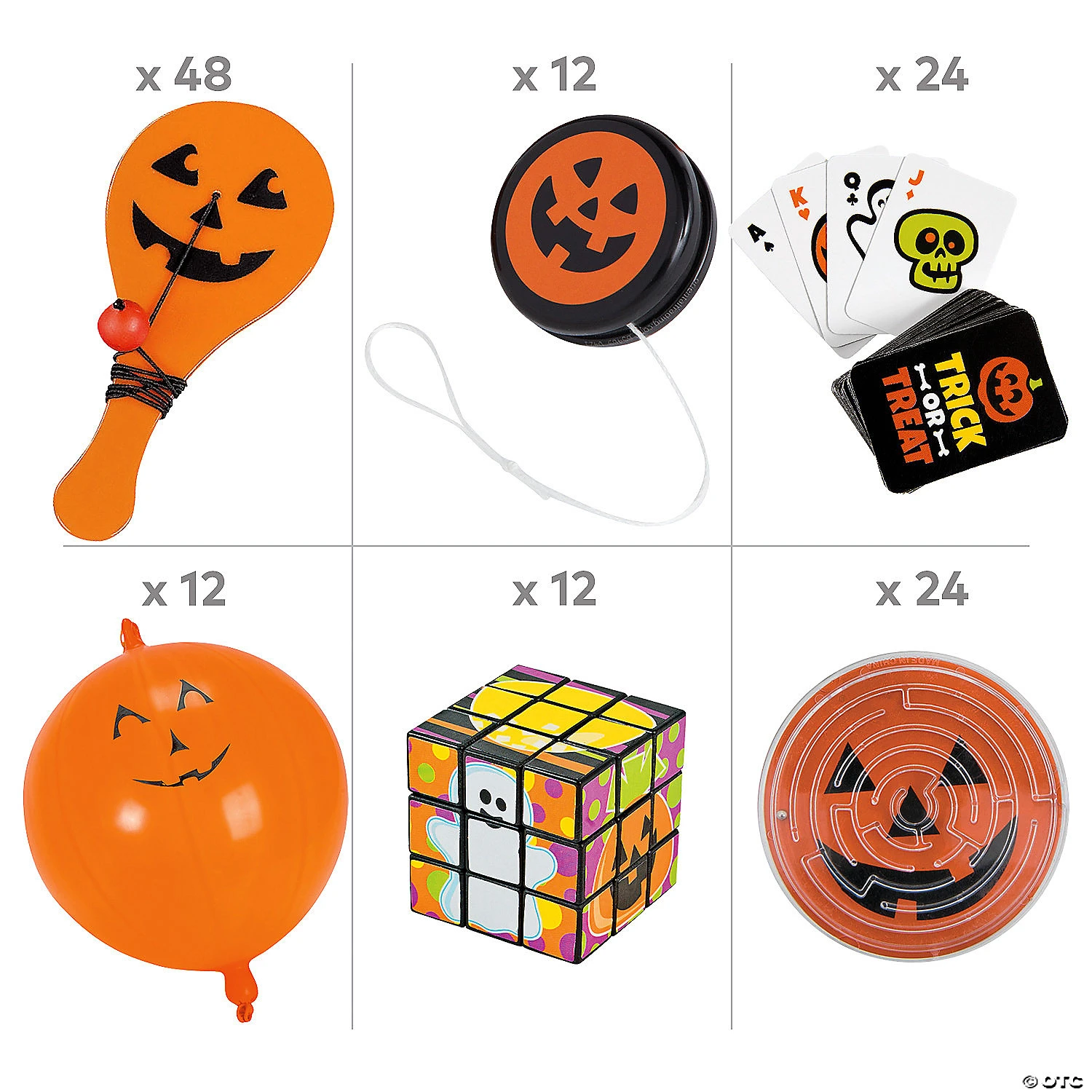 Halloween Fun & Games Kit - 96 Pc. - Image 2