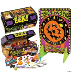 Halloween Game Wheel & Prize Kit - 101 Pc.