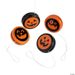 Halloween Jack-O’-Lantern YoYos - 12 Pc.