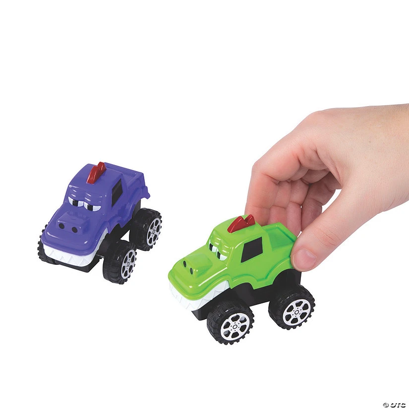 Halloween Pull-Back Monster Trucks - 12 Pc.