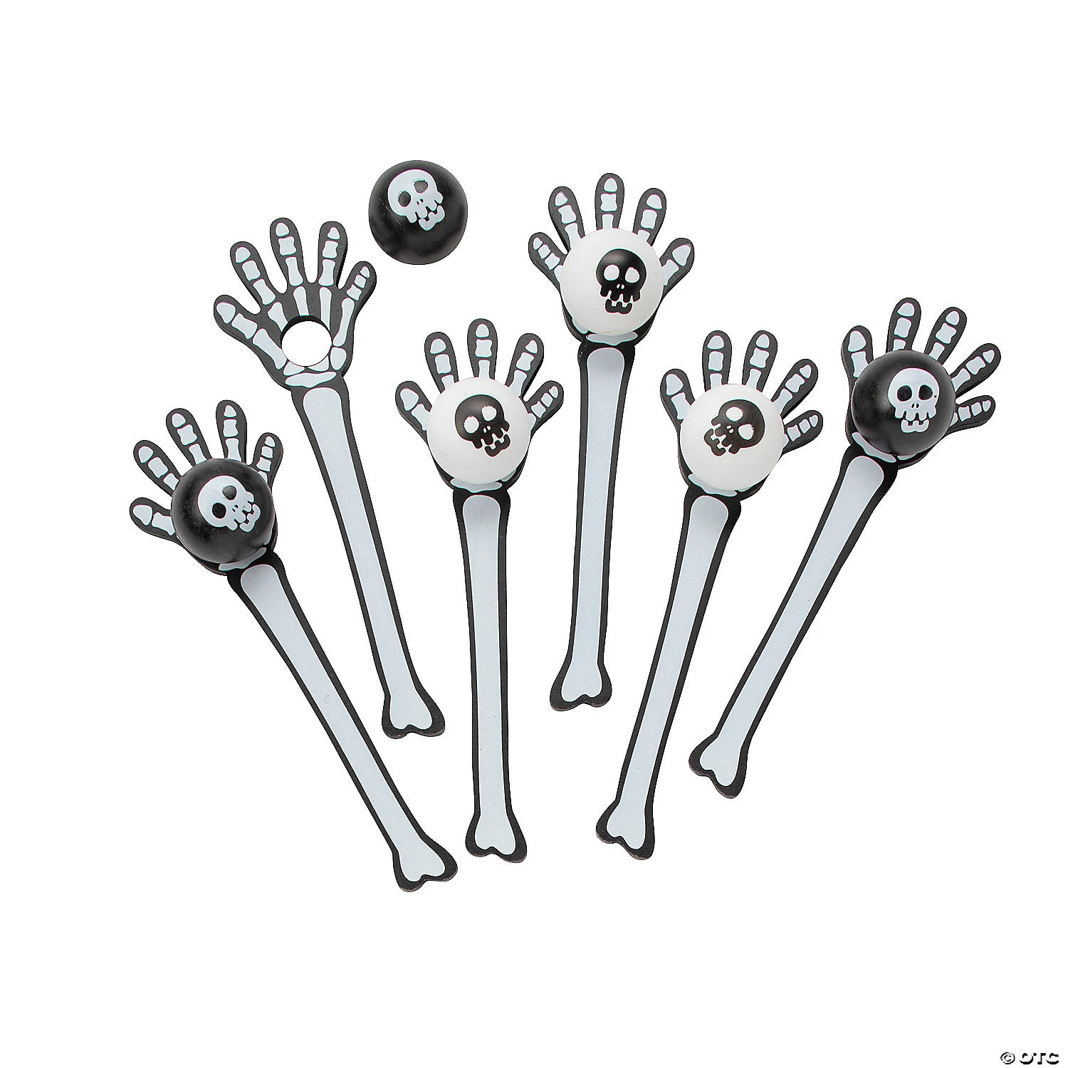 Halloween Skeleton Relay Game