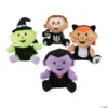 Halloween Stuffed Characters in Costume - 12 Pc.