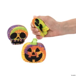 Halloween Tie Dye Stress Balls - 12 Pc.