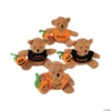 Haloween Stuffed Bears with T-Shirt - 12 Pc.