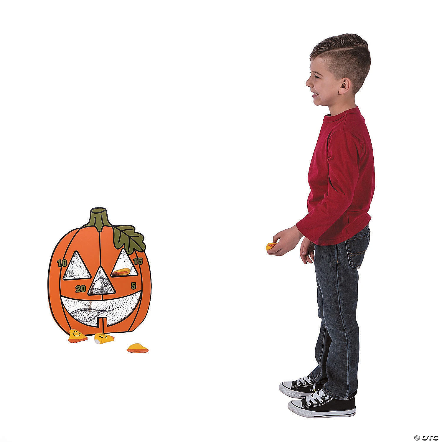 Jack-O’-Lantern Bean Bag Toss Game - Image 2