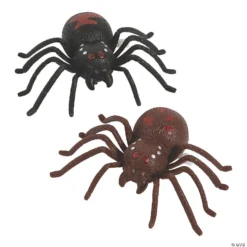 Jumbo Wind-Up Spiders - 12 Pc.