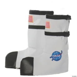 Kids' White Astronaut Boot Tops