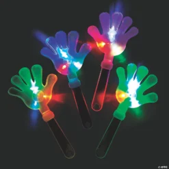 Large Light-Up Hand Clappers - 12 Pc.
