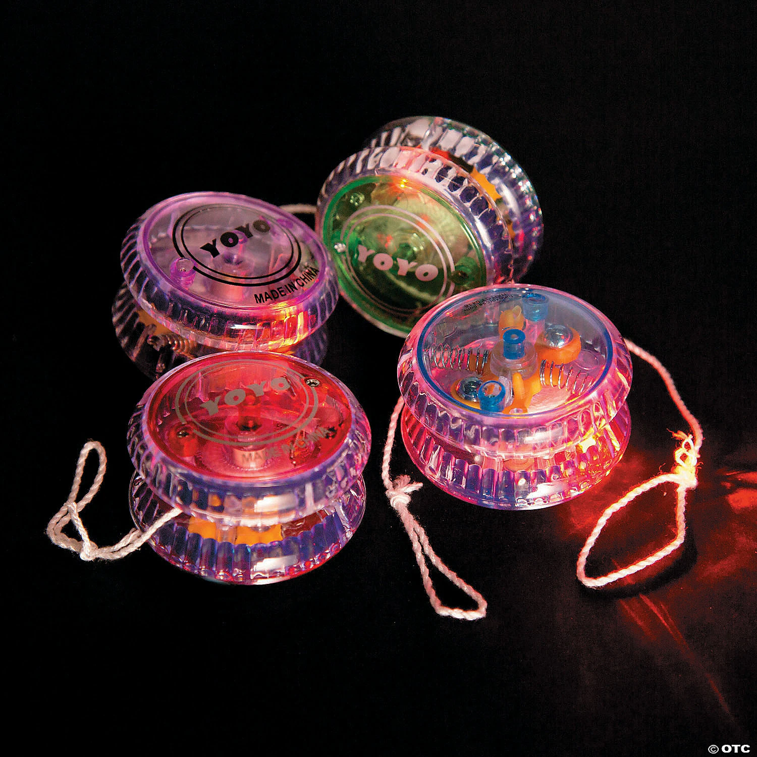 Light-Up Champion YoYos - 12 Pc.