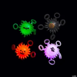 Light-Up Halloween Finger Stretch Balls - 12 Pc.