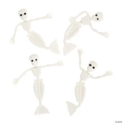 Mermaid Skeleton Bendables - 24 Pc.