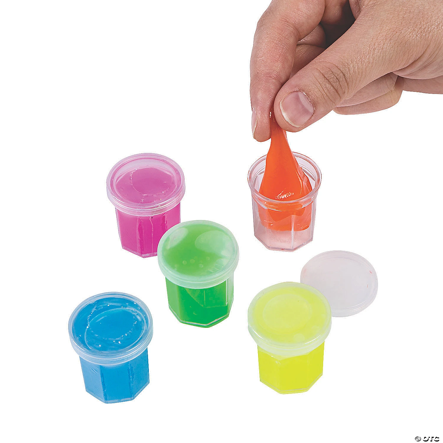 Mini Colorful Slime Assortment - 48 Pc.