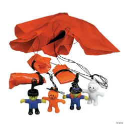 Mini Halloween Character Paratroopers - 48 Pc.