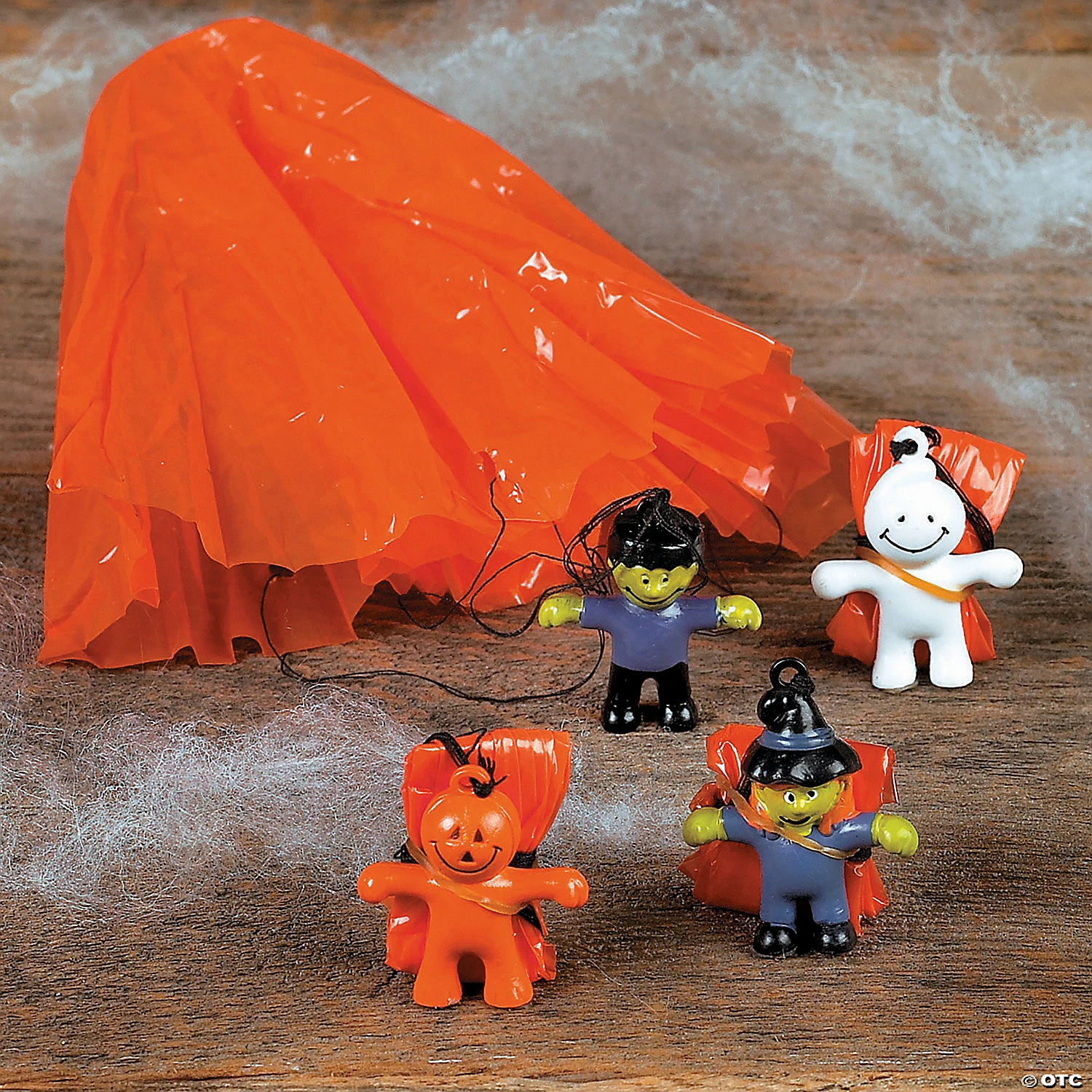 Mini Halloween Character Paratroopers - 48 Pc. - Image 2