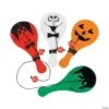 Mini Halloween Paddleball Games - 48 Pc.