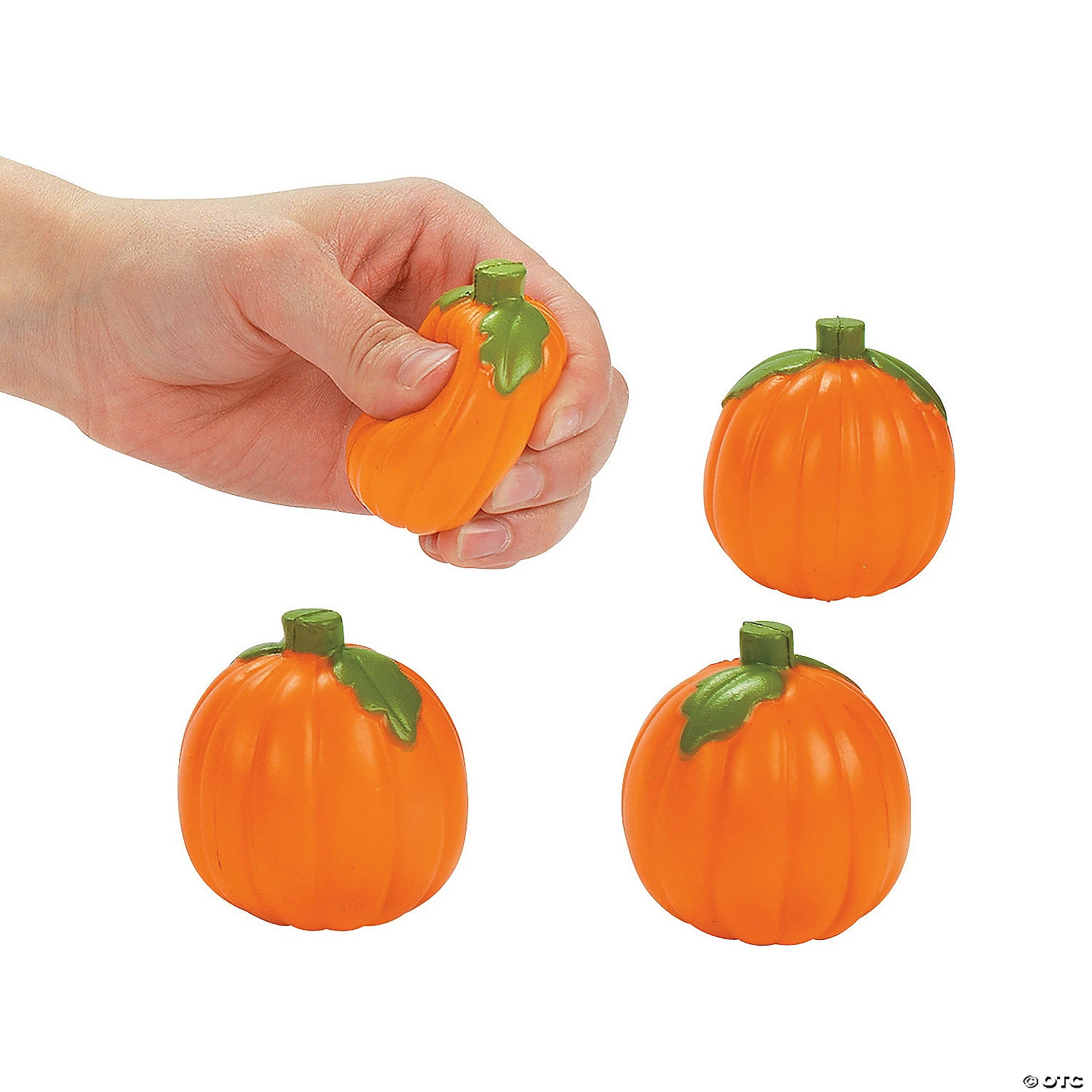 Mini Pumpkin Stress Toys - 24 Pc.