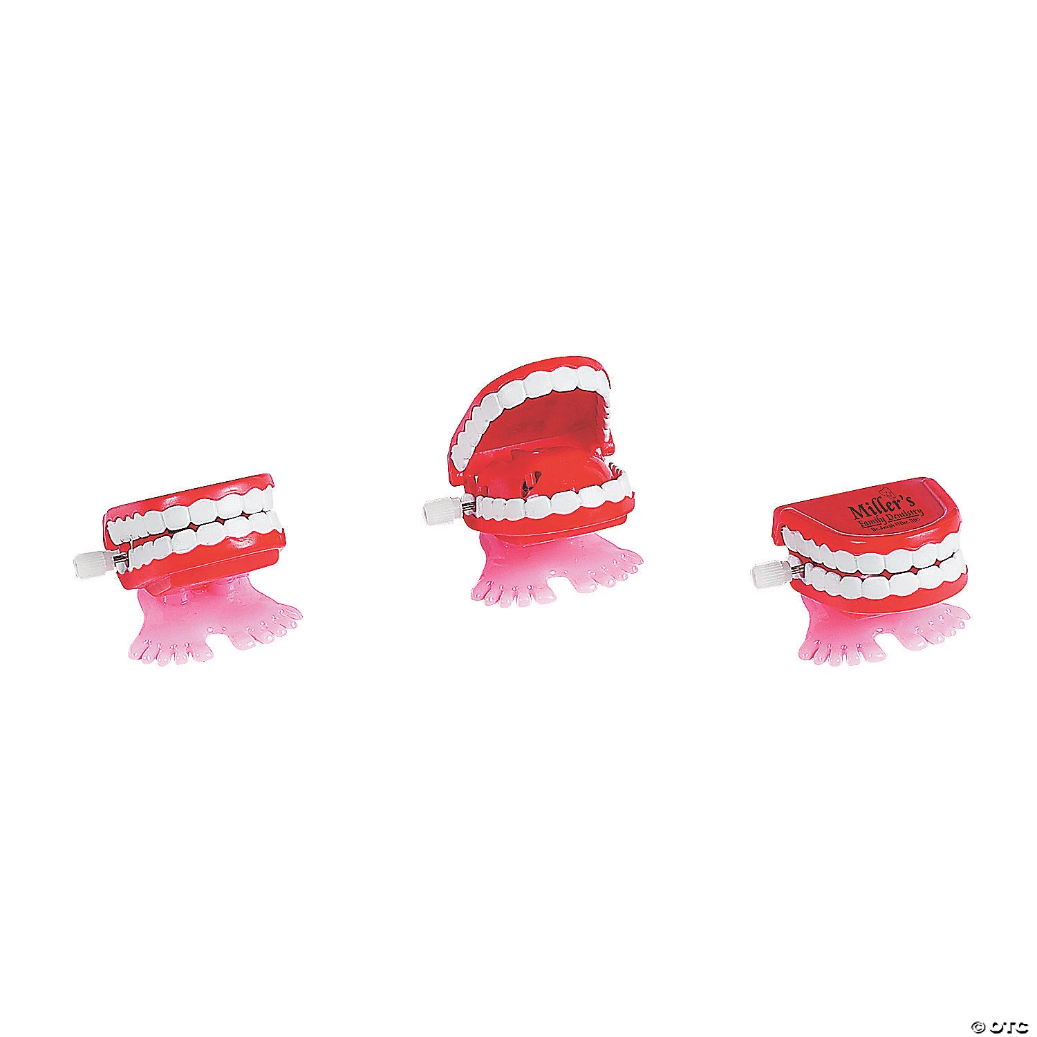 Mini Wind-Up Chomping Teeth - 12 Pc. - Image 3
