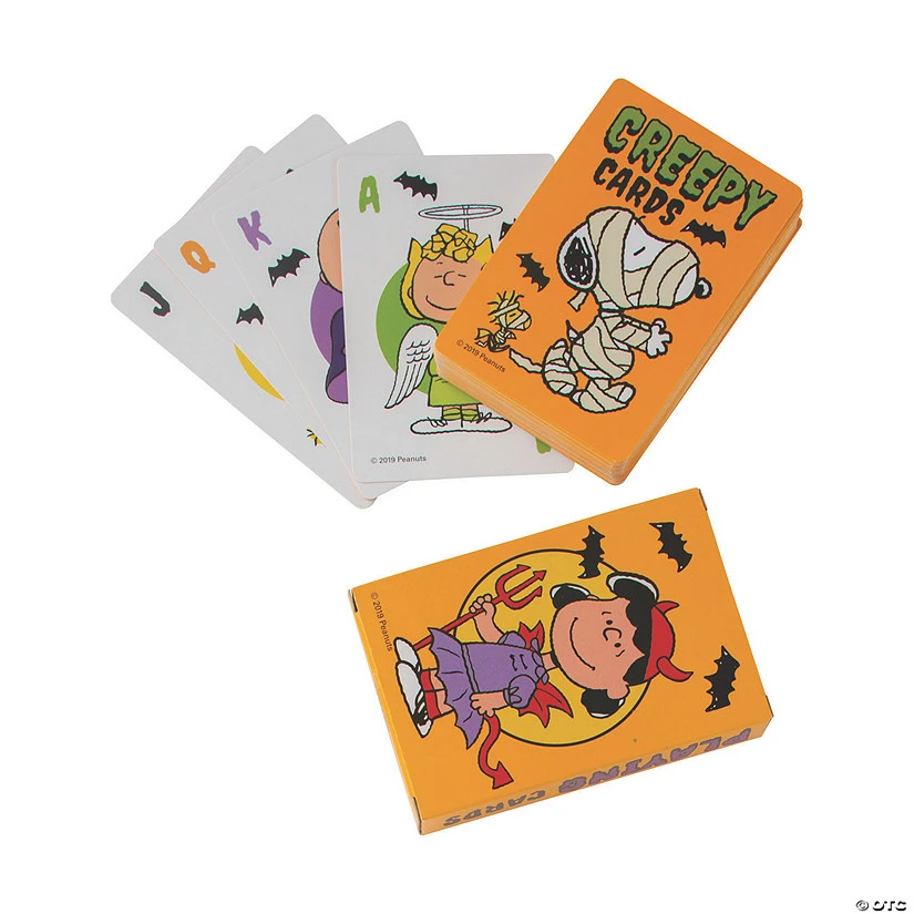 Peanuts® Halloween Playing Cards - 12 Pc.