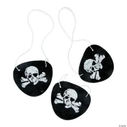 Pirate Eye Patches- 12 Pc.