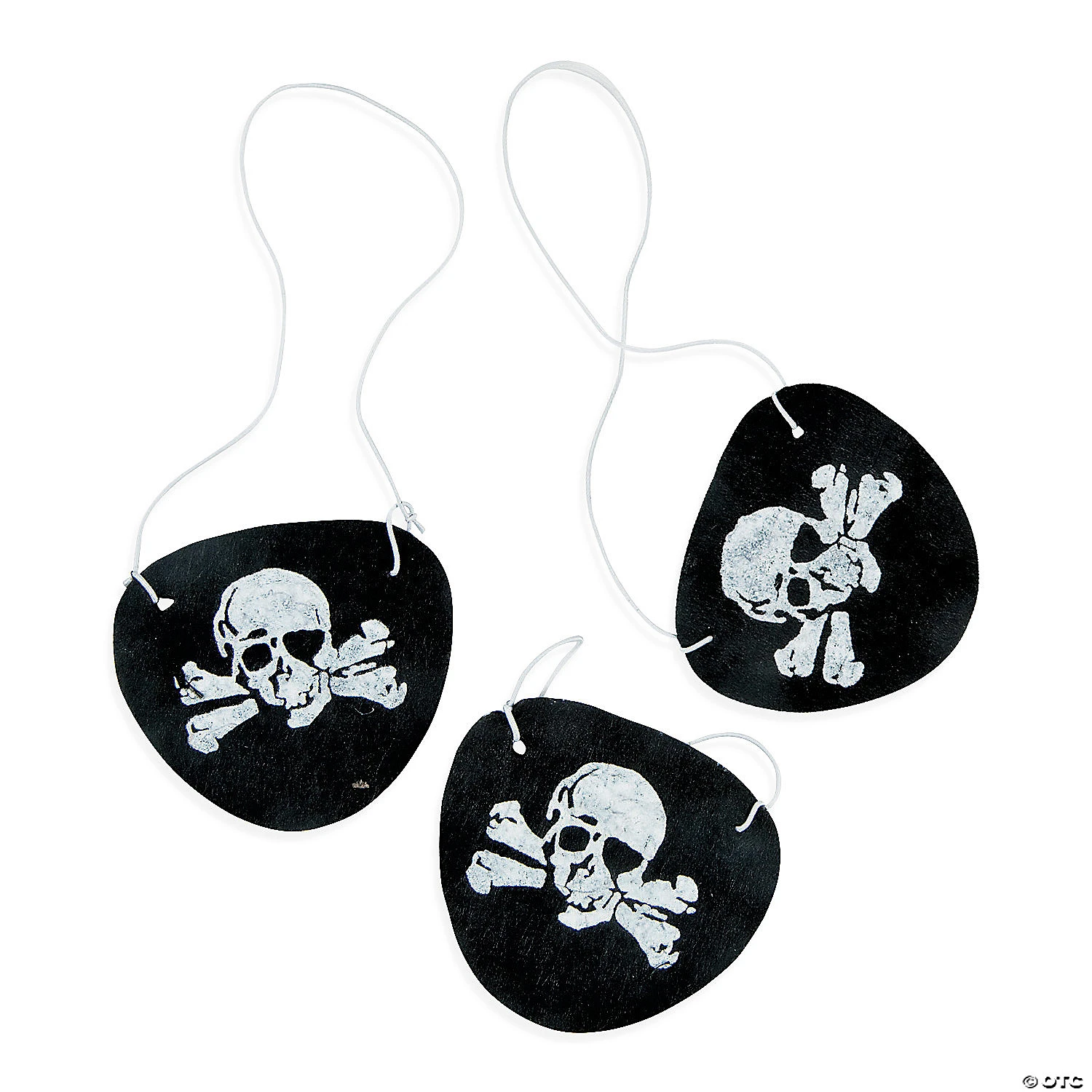 Pirate Eye Patches- 12 Pc.