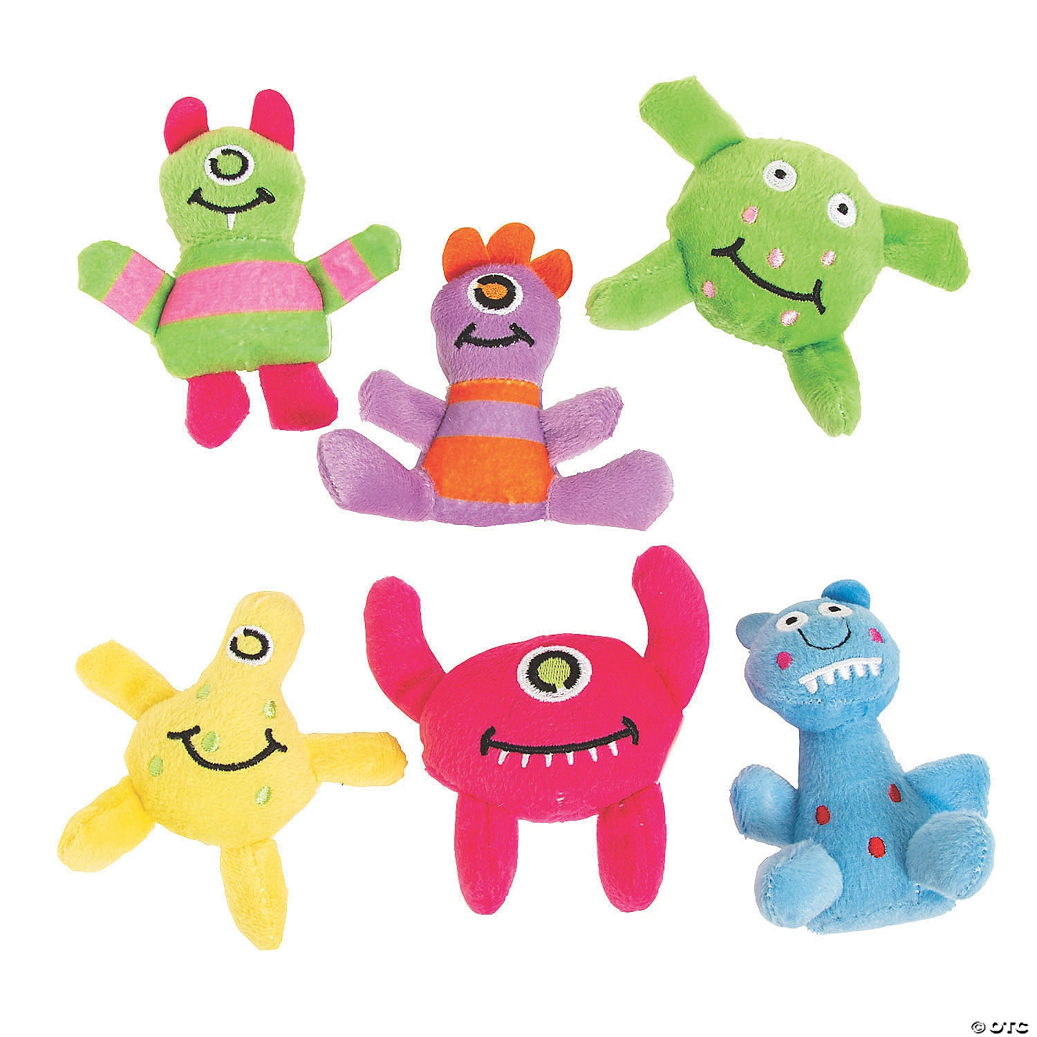 Plush Monsters - 12 Pc.