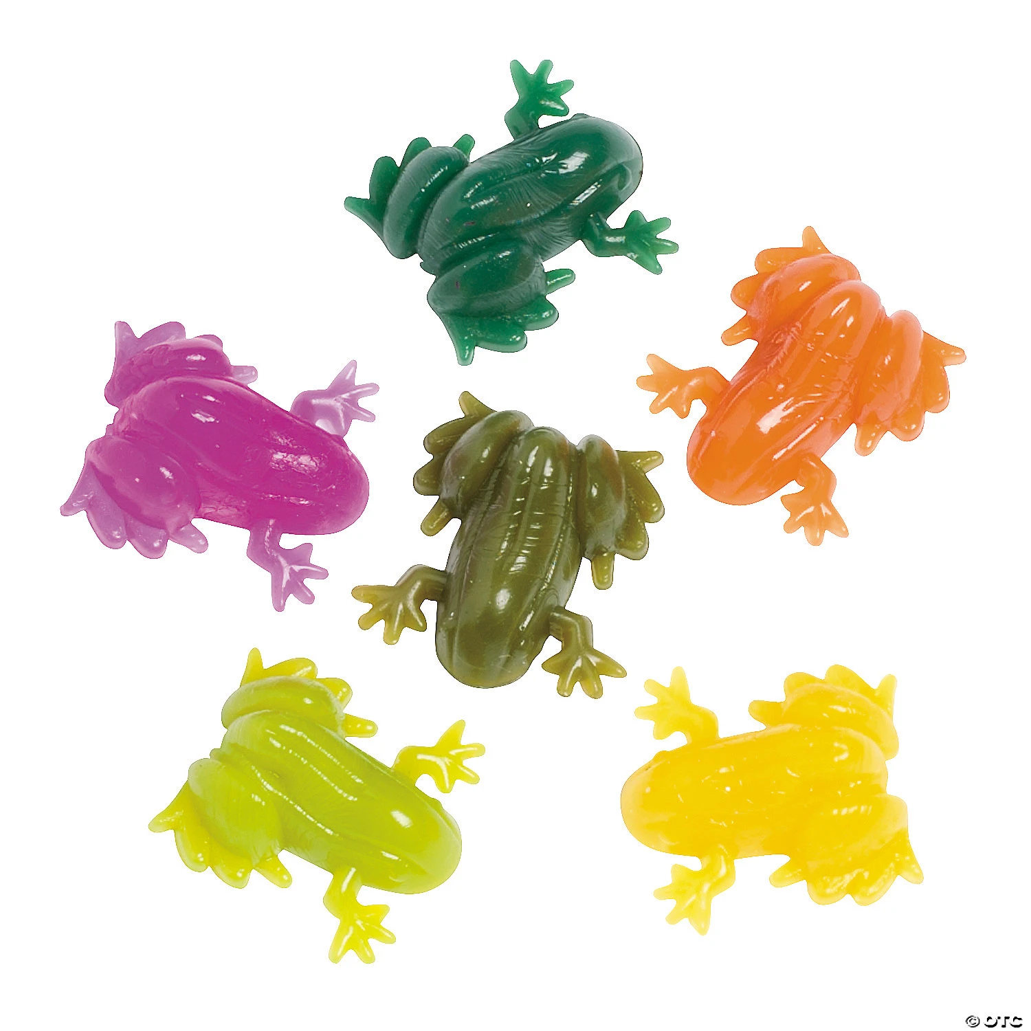 Realistic Mini Frogs - 48 Pc.